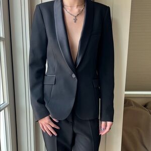 Zara tuxedo pant, size small